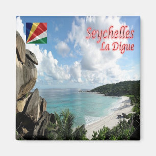 SC - Seychelles - La Digue-The beach of Great Anse Magnet