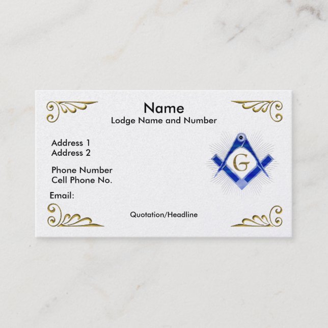 SC Starburst Business/Profile card (Front)