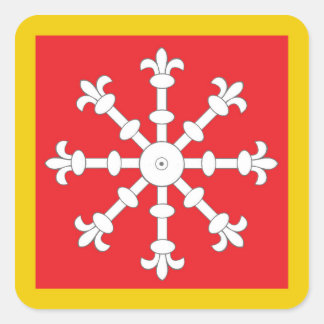 SCA AEthelmearc Populace Badge Square Sticker