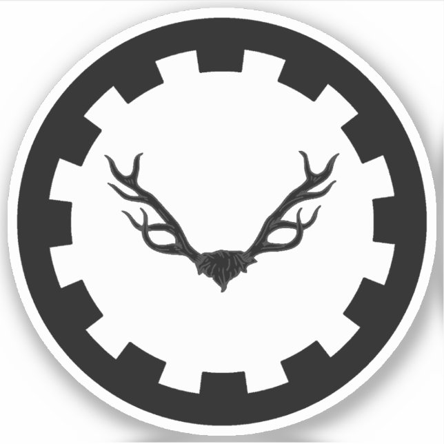 SCA Buckland Cross Vinyl Sticker (Front)