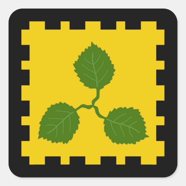 SCA Caerthe Populace Badge Sticker (Front)