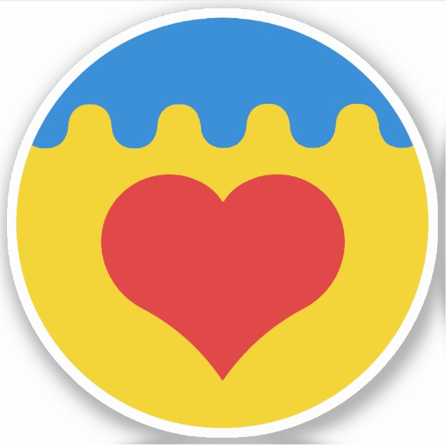 SCA Coeur du Val Vinyl Sticker (Front)