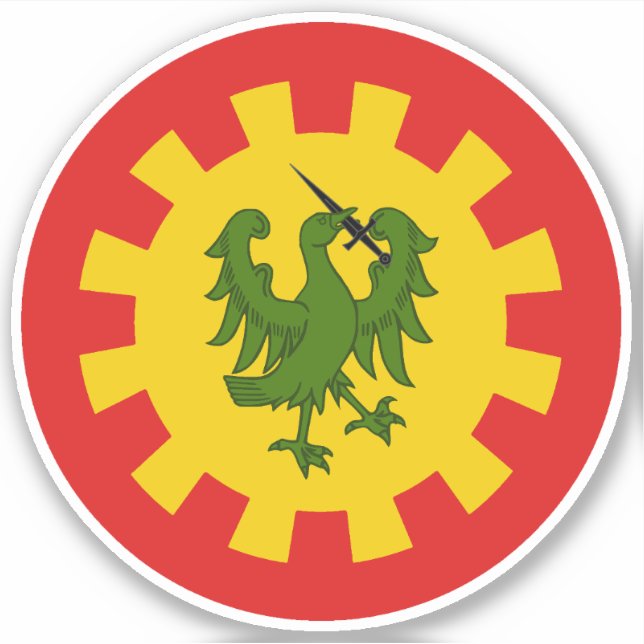 SCA College of Saint Christina Vinyl Sticker (Front)