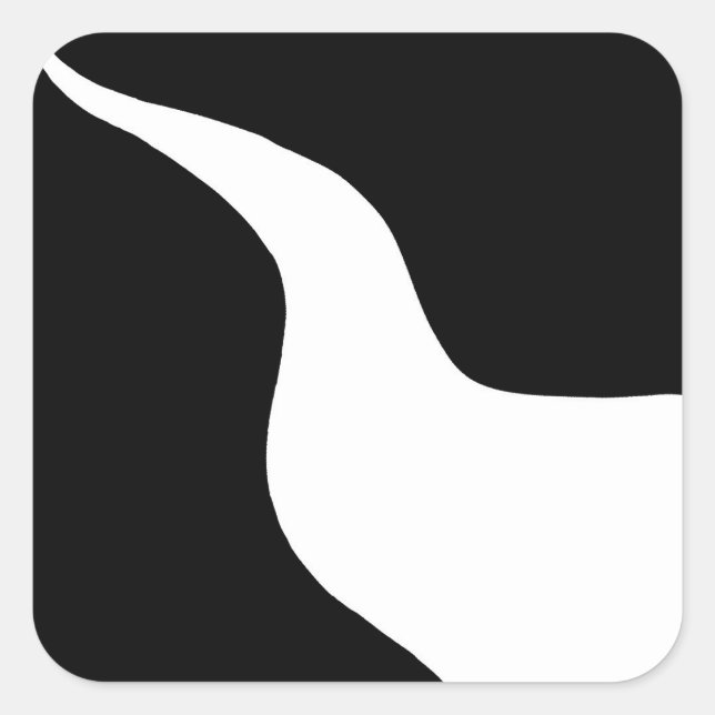 SCA Dark River Populace Badge Square Sticker (Front)