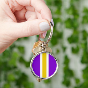 SCA Dragon Dormant Round Keychain, Small (1.44") Key Ring