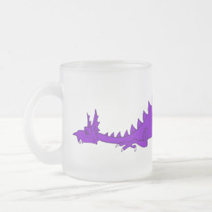 SCA Dragonsspine Frosted Glass Coffee Mug