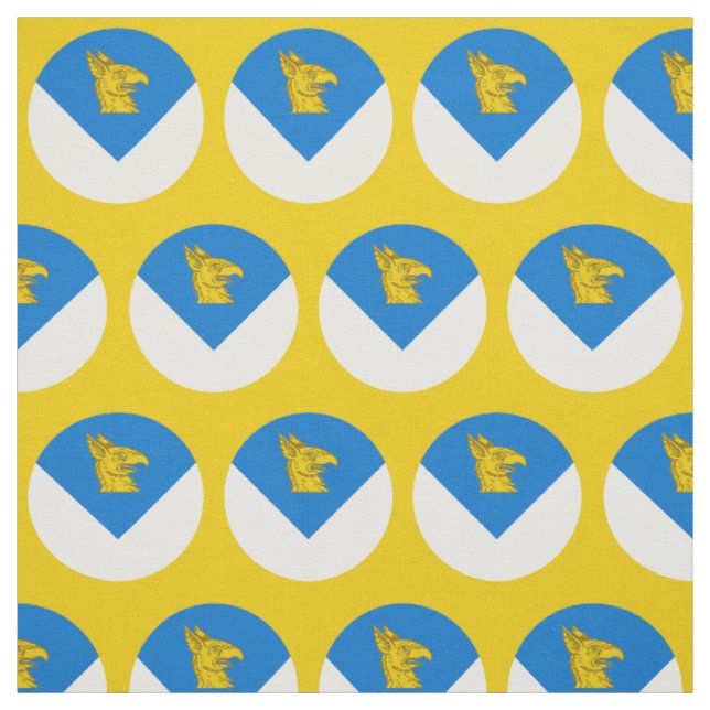 SCA Gryphon's Lair Populace Badge Fabric (Swatch)