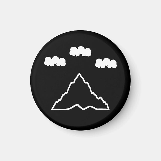 SCA Hidden Mountain Magnet (Front)