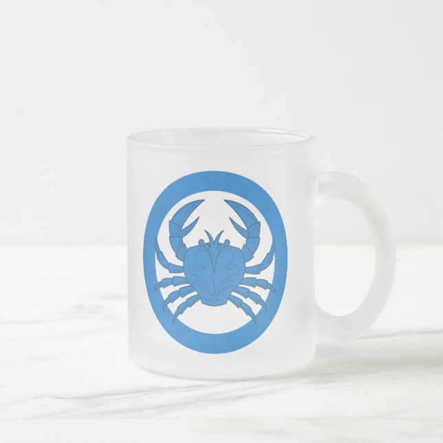 SCA Lochmere Frosted Glass Coffee Mug (Right)