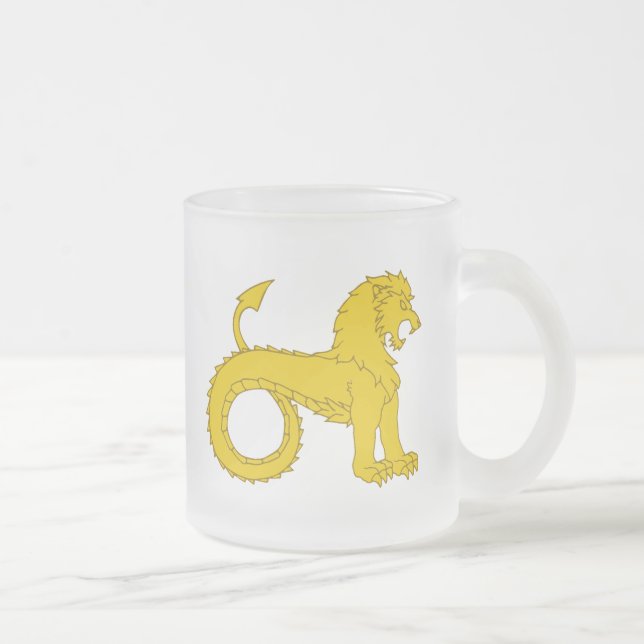 SCA Mooneschadowe Frosted Glass Coffee Mug (Right)