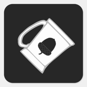 SCA Mugmort Populace Badge Square Sticker