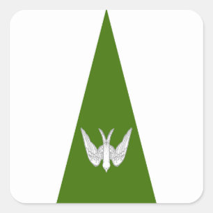 SCA Nant Y Derwyddon Populace Badge Square Sticker