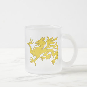 SCA Northshield Frosted Glass Coffee Mug