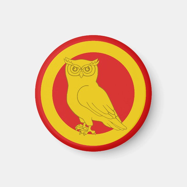 SCA Owl's Nest Magnet (Front)