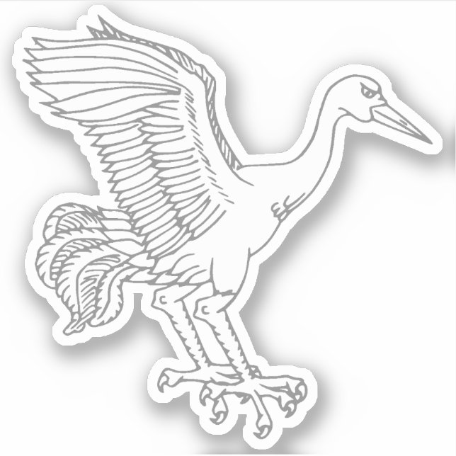 SCA Sentinels' Keep Vinyl Sticker (Front)