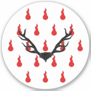 SCA Silverhart Vinyl Sticker