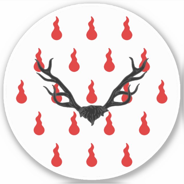 SCA Silverhart Vinyl Sticker (Front)