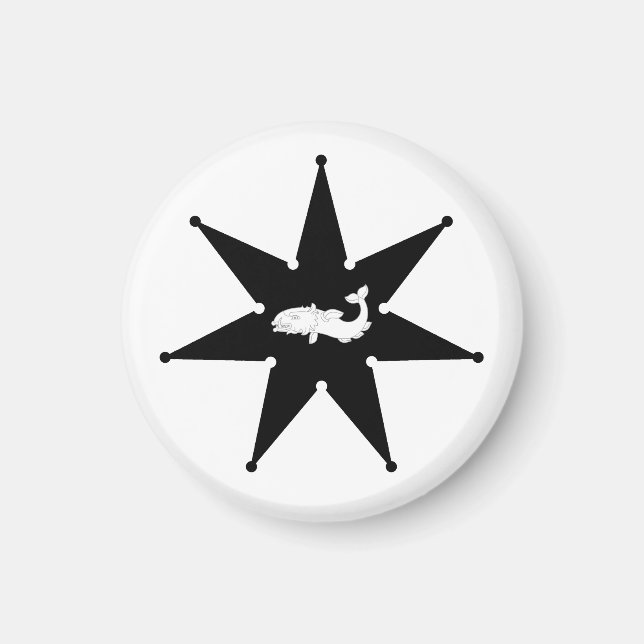 SCA Smoking Rocks Magnet (Front)