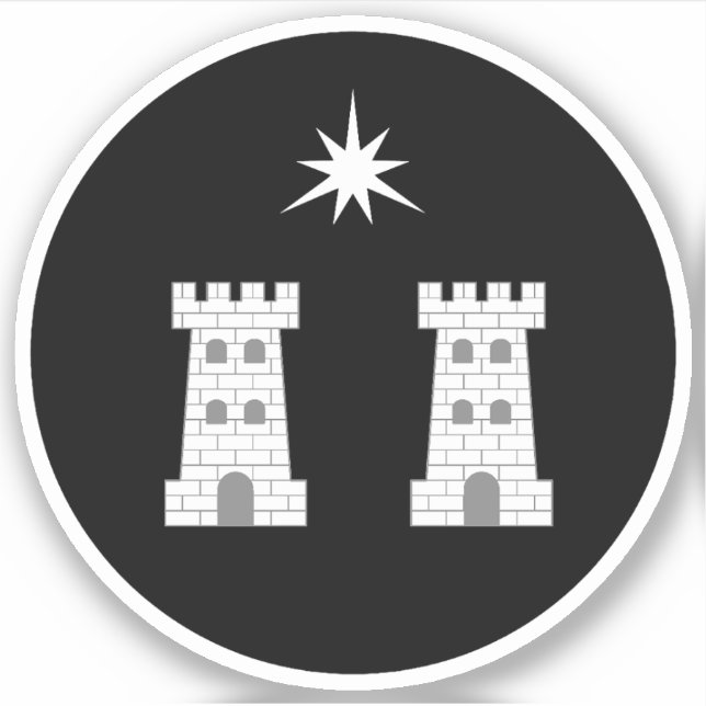 SCA Stargate Vinyl Sticker (Front)