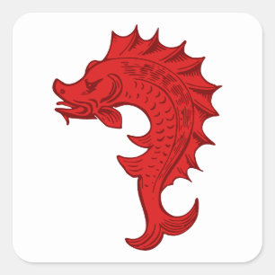 SCA Tir-y-Don Populace Badge Square Sticker