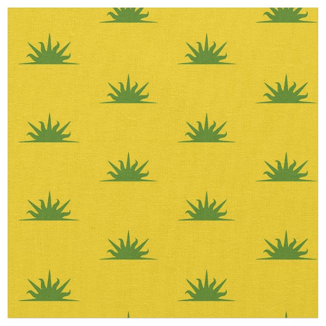 SCA West Kingdom Populace Badge Fabric (Close Up)