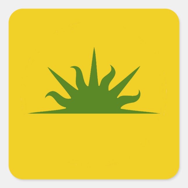 SCA West Kingdom Populace Badge Sticker (Front)