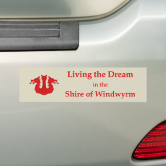 SCA Windwyrm Bumper Sticker