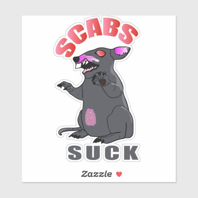 Scabby the Rat - Scabs Suck (Sheet)
