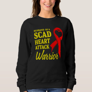 SCAD Heart Attack Survivor Life Future US Warrior Sweatshirt