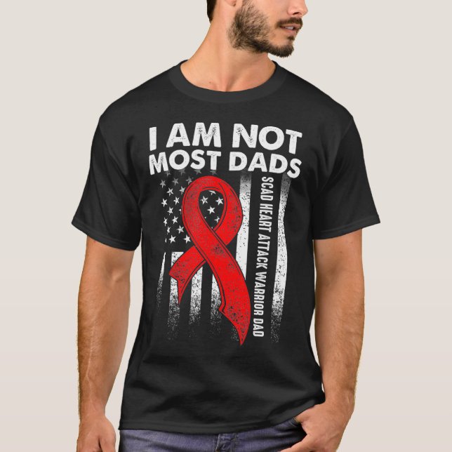 SCAD Heart Attack Survivor Meds Warrior Awareness  T-Shirt (Front)
