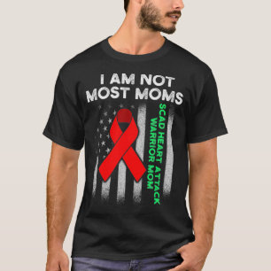 SCAD Heart Attack Survivor Pride Warrior Awareness T-Shirt