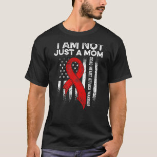 Scad Heart Attack Survivor Therapy Warrior Awarene T-Shirt