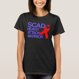 SCAD Heart Attack Survivor Warrior Awareness T-Shirt