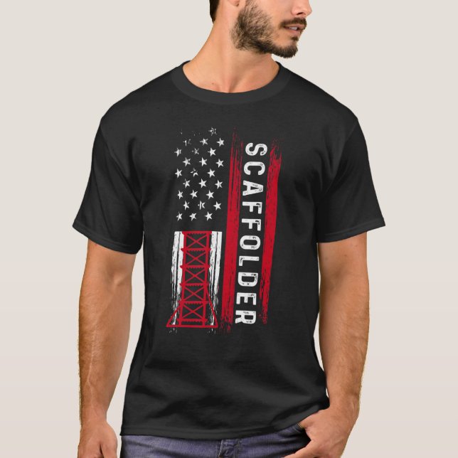 Scaffolder Mentoring Scaffold Builder Scaffolding  T-Shirt (Front)