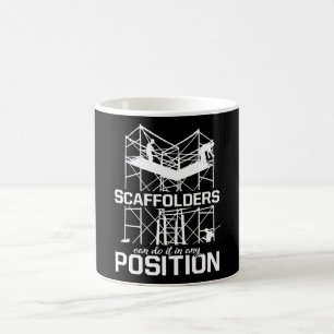Scaffolders Position Scaffolding Scaffold Builder Coffee Mug