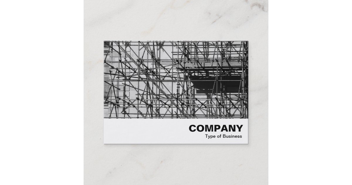 Scaffolding Business Card Zazzle