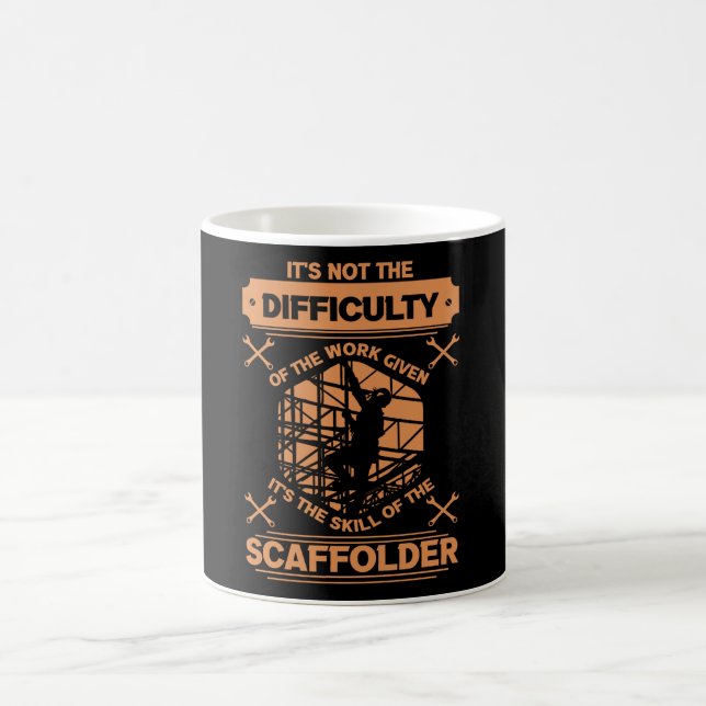 Scaffolding Construction Scaffolder Scaffold Coffee Mug (Center)