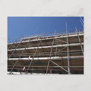Scaffolding Post Card