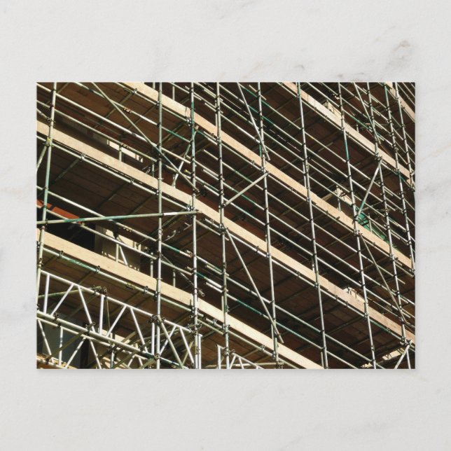 Scaffolding Postcard (Front)
