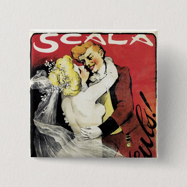 Scala ~ Enfin, Seuls! 15 Cm Square Badge (Front)