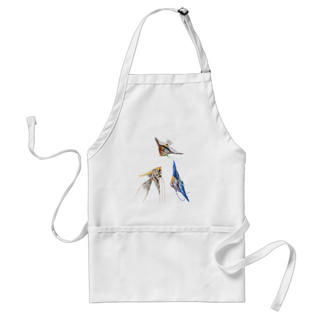 Scalar Fishes Apron (Front)
