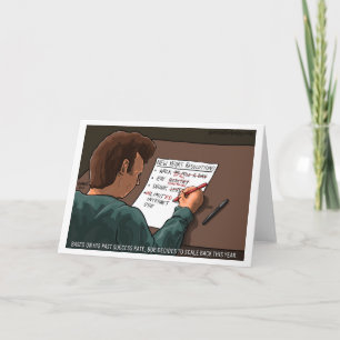 Scale It Back — New Year's Holiday Card