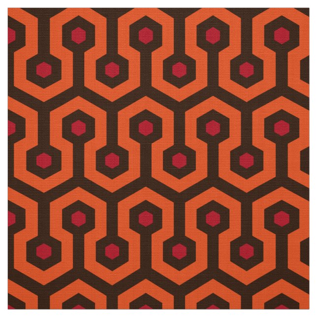 Scaleable Size Overlook Hotel Design Fabric (Swatch)