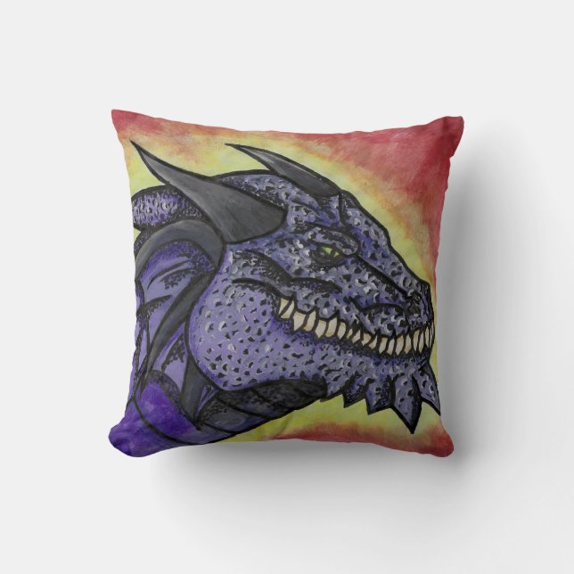 Scaled Dragon Cushion (Front)