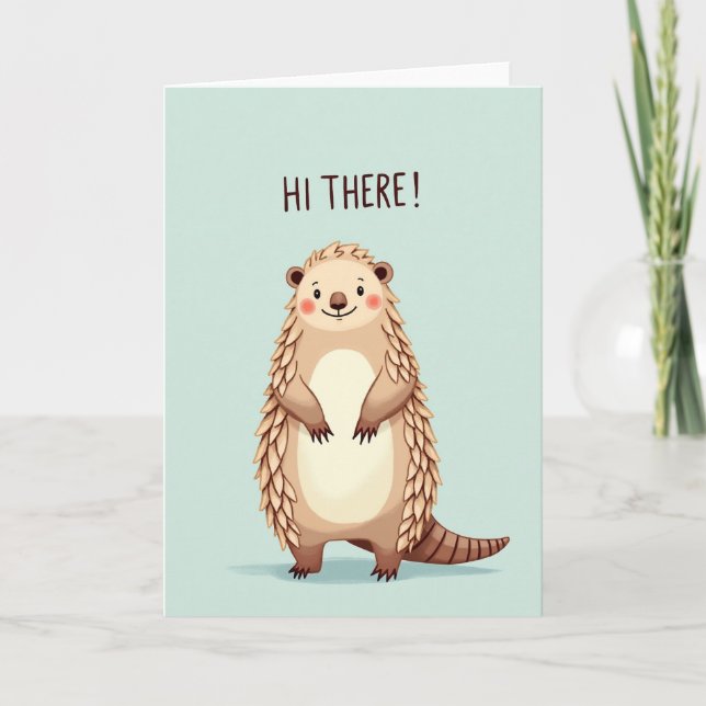 Scaled Friend Birthday Card (Front)