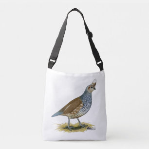Scaled Quail Crossbody Bag