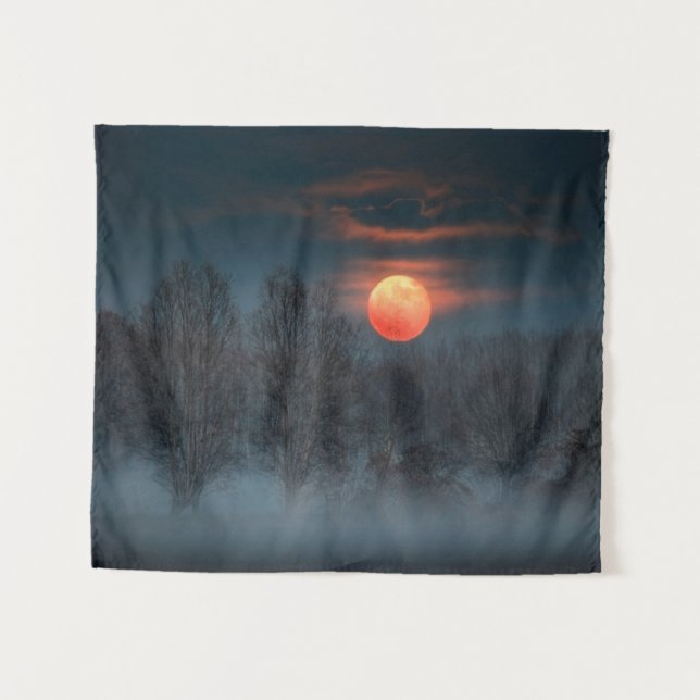 Scalenghe in Piedmont, Italy Tapestry (Front (Horizontal))