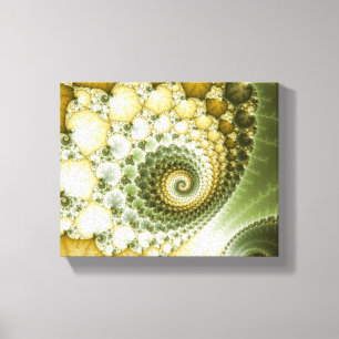 Scales Fractal Art Canvas Print