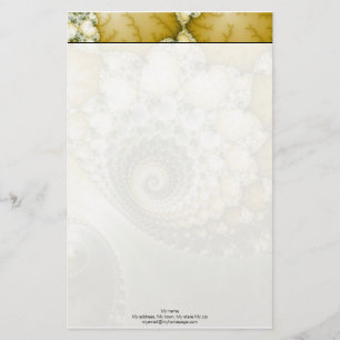 Scales Fractal Art Stationery