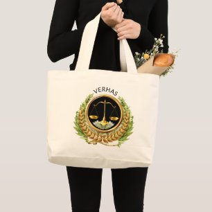 Scales of Justice Attorney Tote